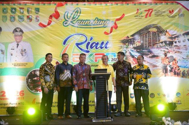 Launching Riau Expo 2022, Gubernur Syamsuar: Mari Berinvestasi di Riau