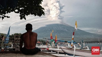 AS Siap Bantu Indonesia Atasi Dampak Letusan Gunung Agung