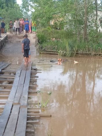 Jembatan Keritang - Reteh Makan Korban, Perbaikan Diupayakan Pakai Dana APBN Melalui DAK