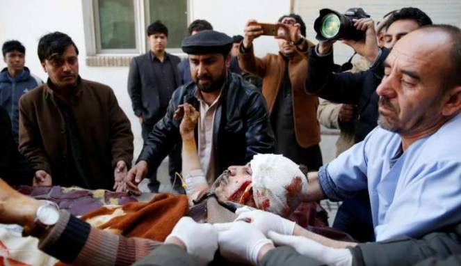 Teror Bom di Kantor Berita Afghan Voice, 40 Tewas