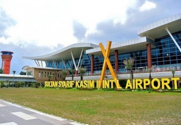 Jelang Ramadan, Bandara SSK II Pekanbaru Sepi