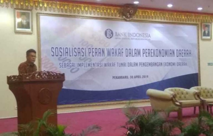 BI Riau Sosialisasikan Peran Wakaf Dalam Perekonomian Daerah
