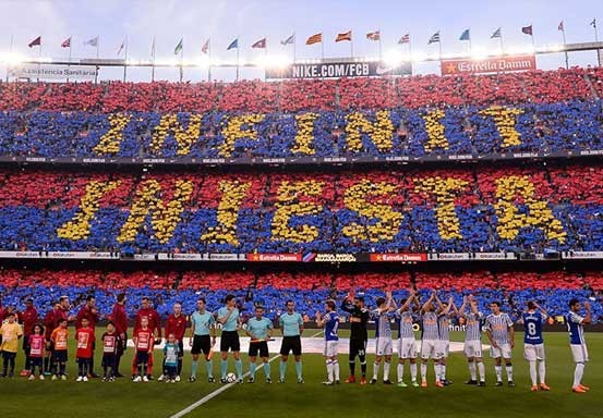 Bagaimana Respon Barcelona Soal Hak Penamaan Camp Nou yang Ditawar Perusahaan Ganja Mike Tyson?