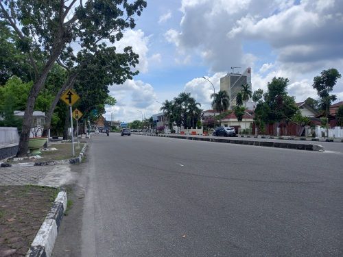 3.419 Unit Kendaraan Mudik ke Luar Riau, Kota Pekanbaru Terpantau Sepi