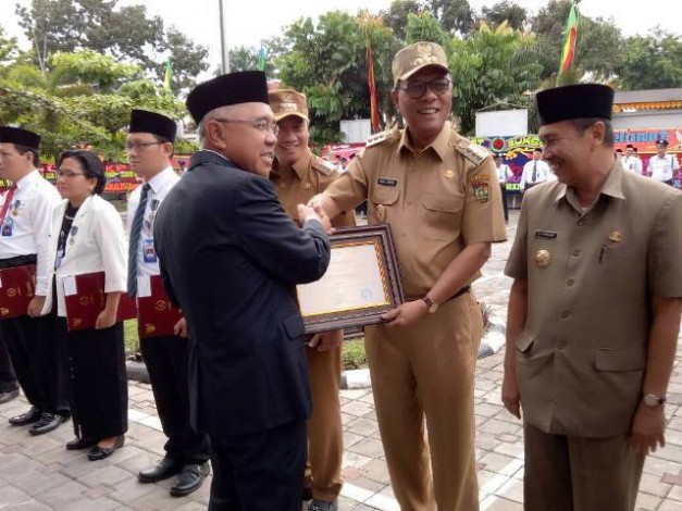 Inspektorat Kampar Terima Penghargaan dari BPKP Riau
