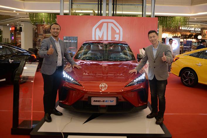 Mobil Listrik MG4 EV Diperkenalkan di Pekanbaru, Ini Fitur Teknologi yang Dimiliki
