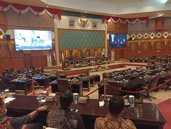 DPRD Riau Gelar Paripurna Bahas Susunan Fraksi Demokrat