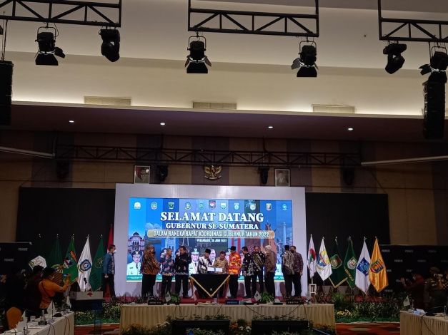 Persoalan Sawit dan Konektifitas Tol Trans Sumatera Jadi Fokus Rakor Gubernur Se-Sumatera