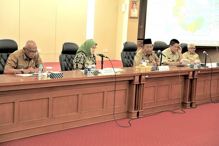 Wagub Riau Curhat Soal Tunda Salur DBH kepada Komisi X