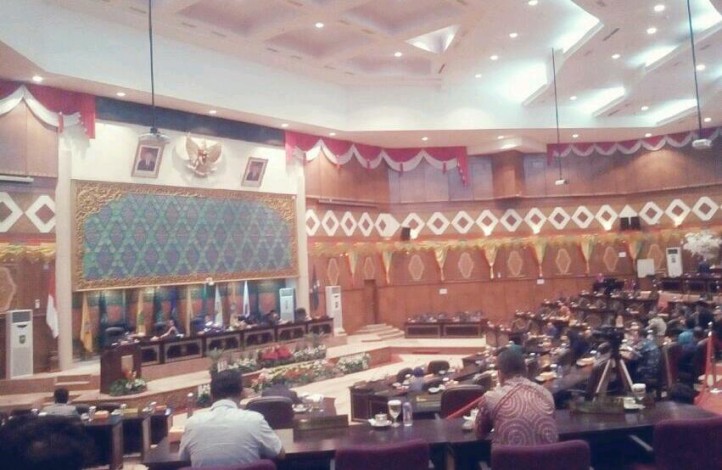 Sidang Paripurna DPRD Riau Hanya Dihadiri 29 Anggota Dewan