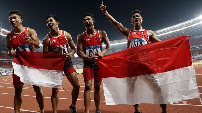 Zohri cs Tambah Medali untuk Indonesia di Asian Games 2018