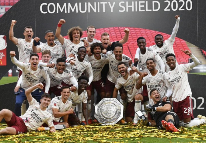 Selamat! Arsenal Juara Community Shield ke-16