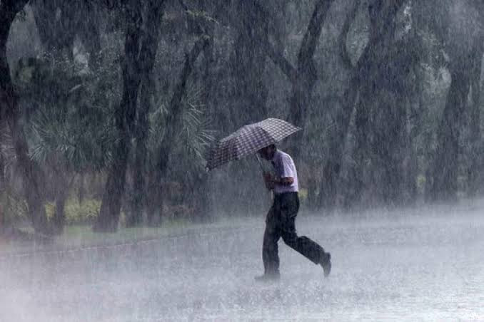Awal Pekan, Hujan Disertai Petir dan Angin Kencang Guyur Riau