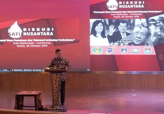 JK Ungkap 10 dari 15 Konflik Besar di Indonesia Akibat Ketidakadilan