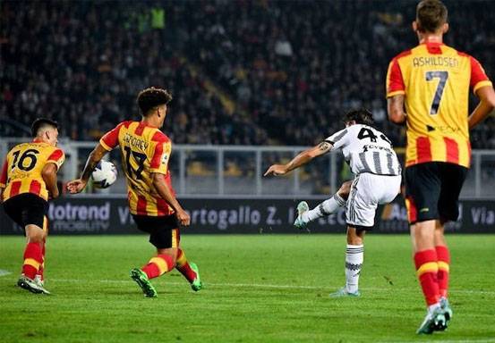 Lecce vs Juventus: Gol Fagioli Segel Kemenangan si Nyonya Tua di Via del Mare