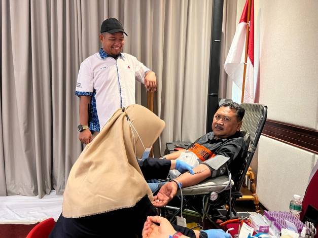 Peduli Kemanusiaan, KDD Riau Kompleks Kumpulkan 1.085 Kantong Darah