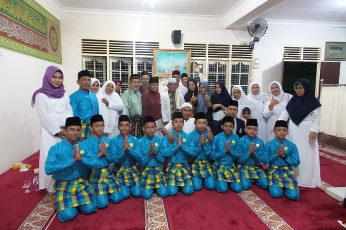 Momen Maulid Nabi, Grup Kompang Remaja Masjid Al Huda Resmi Terbentuk