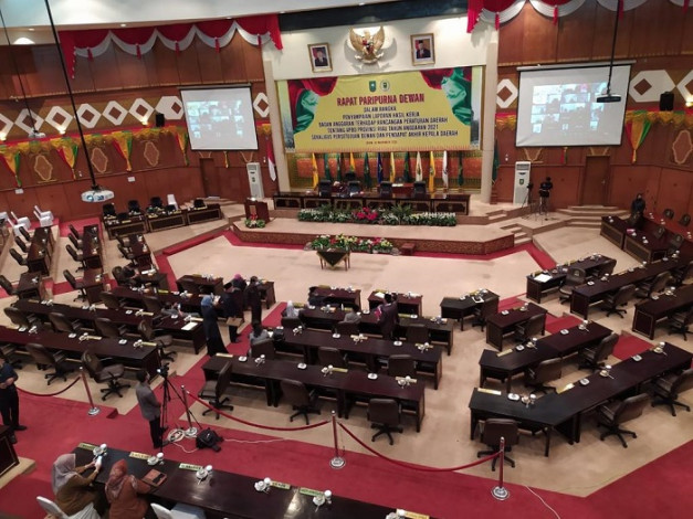 Sah! APBD Riau 2021 Ketok Palu Rp 9,132 Triliun