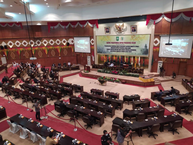 Ini Catatan Pimpinan Fraksi dan Komisi Terkait APBD Riau 2021