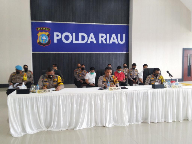 Sepanjang 2020, Polda Riau Pecat 7 Personel Secara Tidak Hormat