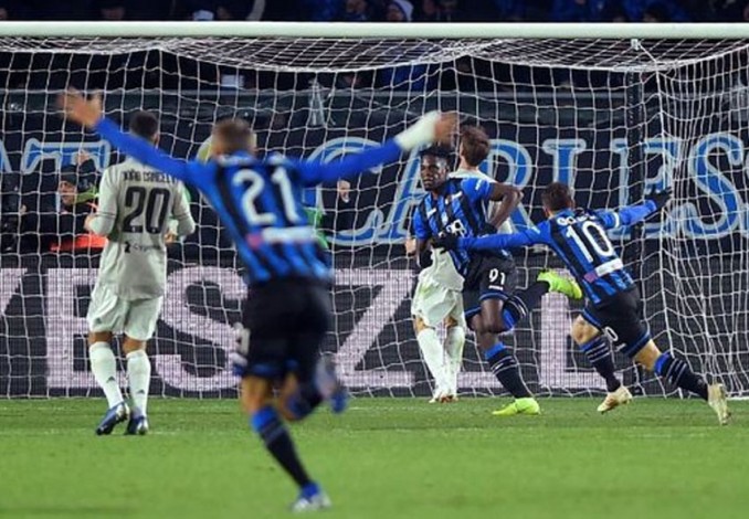 Juventus Kalah 0-3 dari Atalanta di Coppa Italia