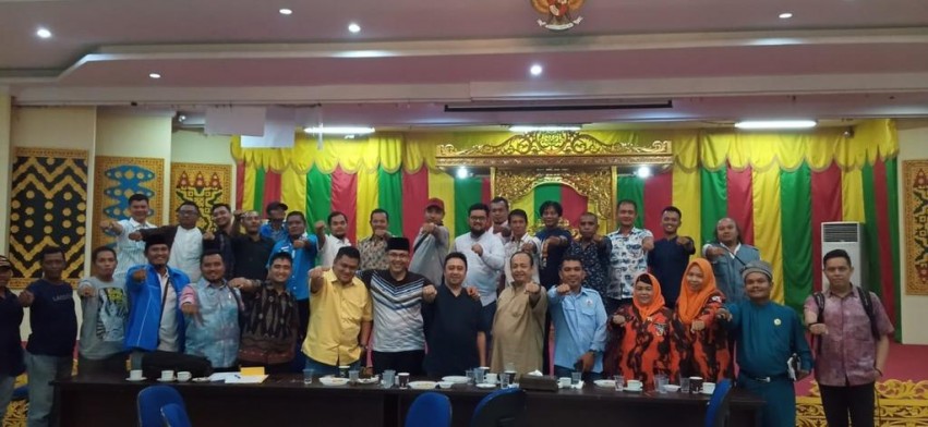 Berkumpul di Balai Adat, KNPI Riau Sepakat Gelar Musda 29 Februari