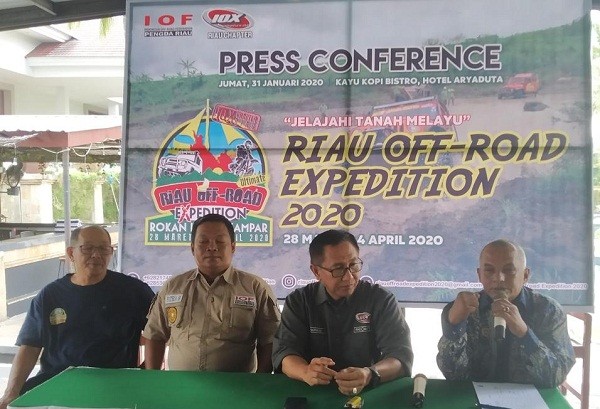 Jelajahi Tanah Melayu, Peserta Riau Off-Road Adventure Tujuh Hari di Hutan