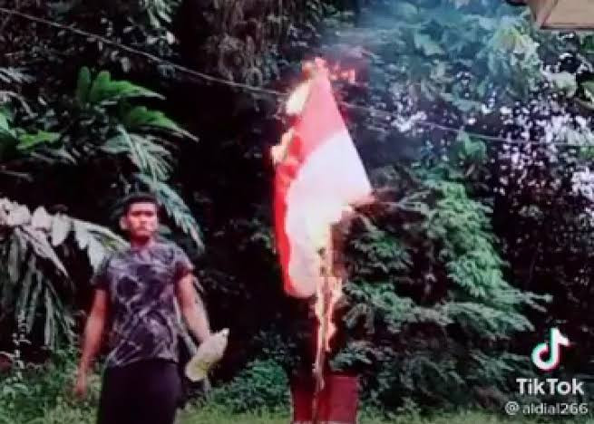 Politisi Golkar Desak Polisi Tangkap Pelaku Pembakaran Bendera Viral di TikTok