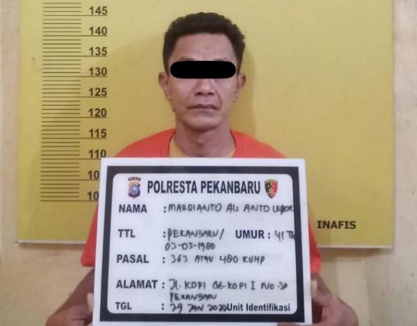Undercover Buy, Polisi Ciduk Pelaku Curanmor di Pekanbaru
