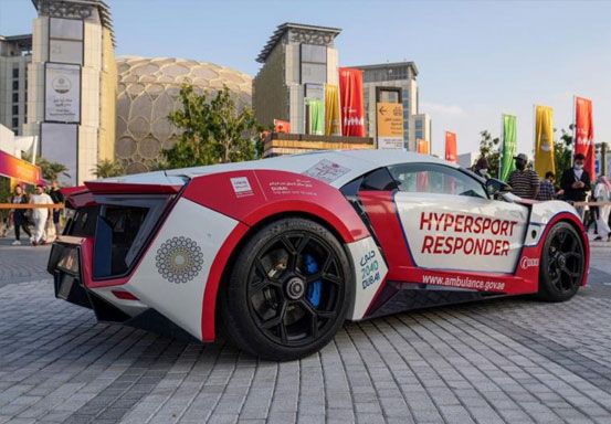 Dubai Luncurkan Mobil Tanggap Darurat Tercepat dan Termahal di Dunia