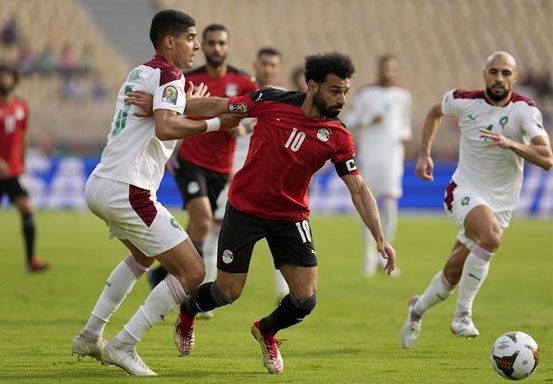 Hasil Piala Afrika 2021: Sikat Maroko, Salah Antarkan Mesir Masuk Semifinal