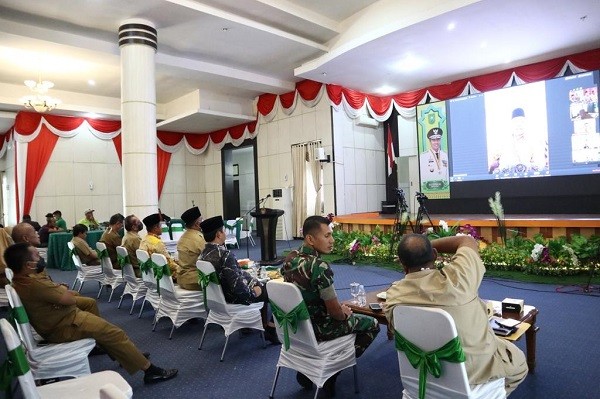 Pertama di Riau, Pemkab Kampar Gelar Musrenbang RKPD 2021 Melalui Live Streaming