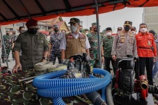 Wujudkan Bebas Asap, Riau Gelar Apel Siaga Karhutla 2022