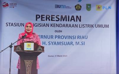 Lima Unit SPKLU Dibangun di Riau, Berikut Lokasinya...