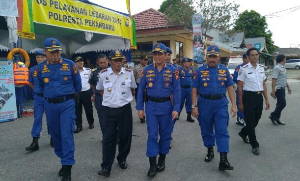 Polda Riau Siapkan 8 Kapal Patroli Pantau Mudik Melalui Perairan