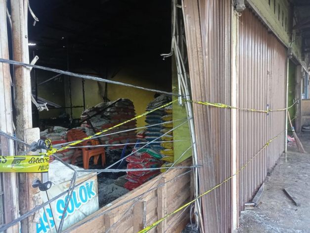 Toko Beras di Pasar Minggu Terbakar, Diduga Akibat Korsleting Listrik
