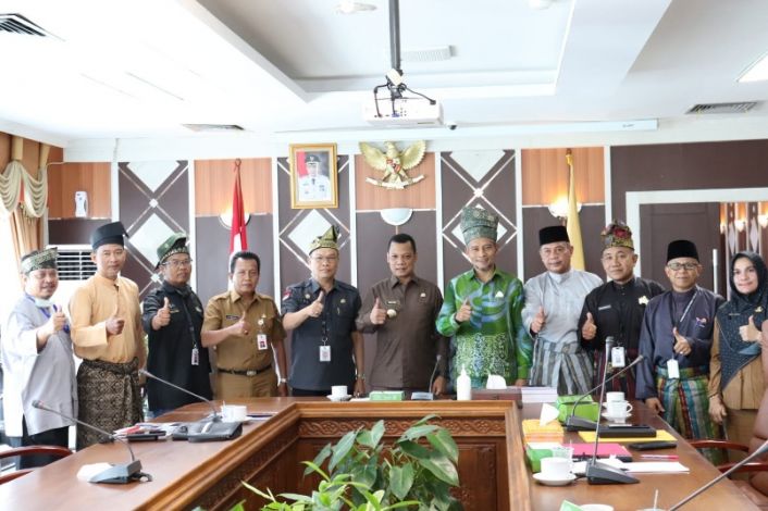 Mantan Wakil Walikota Temui Pj Walikota Pekanbaru, Ini yang Dibahas
