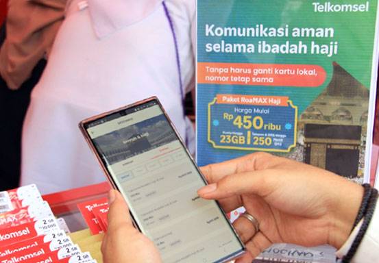 Telkomsel Hadirkan Paket RoaMAX Haji, Harga Mulai Rp450 Ribu