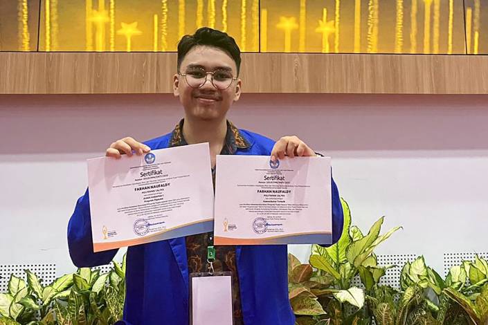 Satu-satunya Wakil dari Riau, Mahasiswa PCR Raih Dua Penghargaan pada Pilmapres 2023