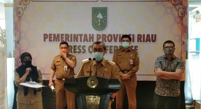 Kasus Covid-19 Meroket, Kepala Daerah di Riau Sepakat Tetapkan PSBB Tingkat Kecamatan 