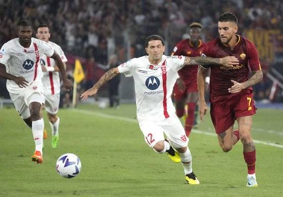 AS Roma Tumbangkan Monza 3-0