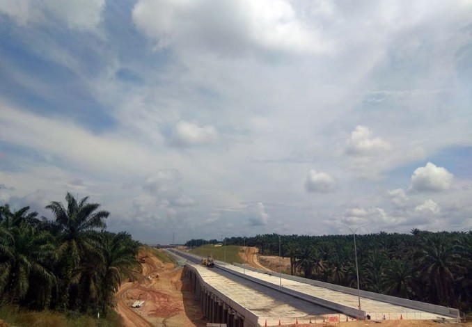 Progres Pembebasan Lahan Jalan Tol Pekanbaru-Dumai Sudah 97 Persen
