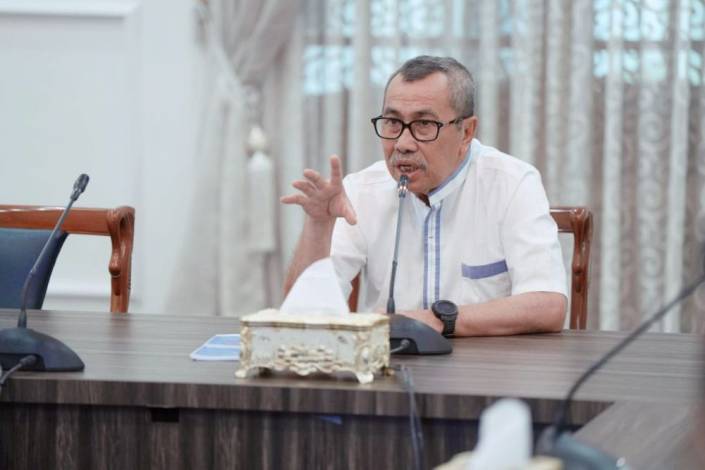 Maju sebagai Caleg, SK Pemberhentian Syamsuar sebagai Gubernur Belum Keluar, Ini Kata Pemprov Riau