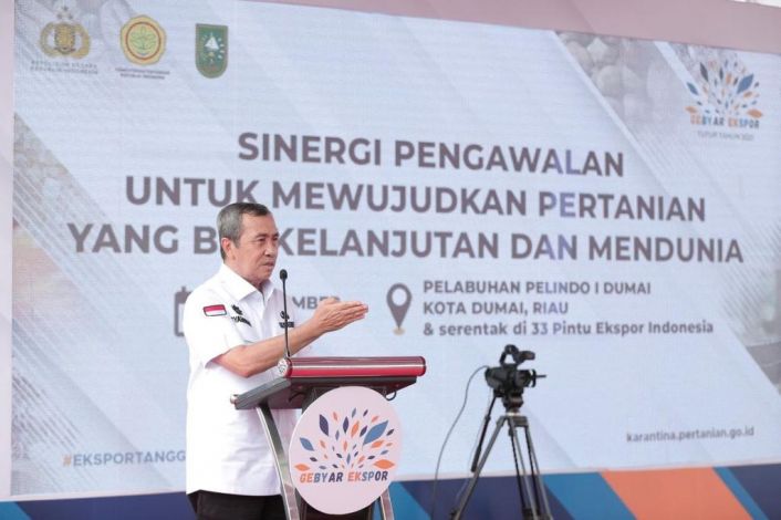 Akhir Tahun 2021, Ekspor Komoditi Pertanian Riau Peringkat 2 Nasional